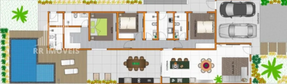Casa, 2 quartos, 190 m² - Foto 6