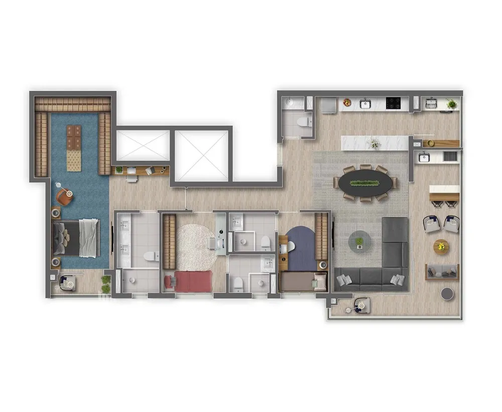 Apartamento, 3 quartos, 120 m² - Foto 5