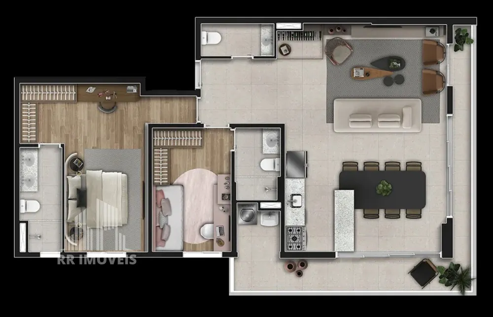 Apartamento, 2 quartos, 107 m² - Foto 11