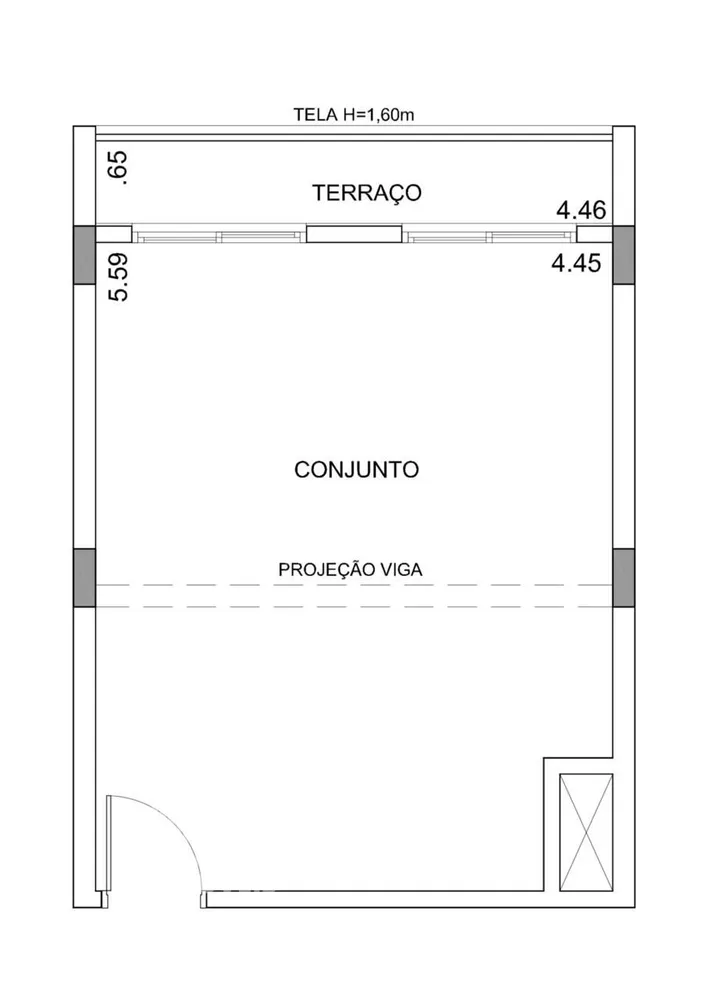 Sala-Conjunto, 27 m² - Foto 5