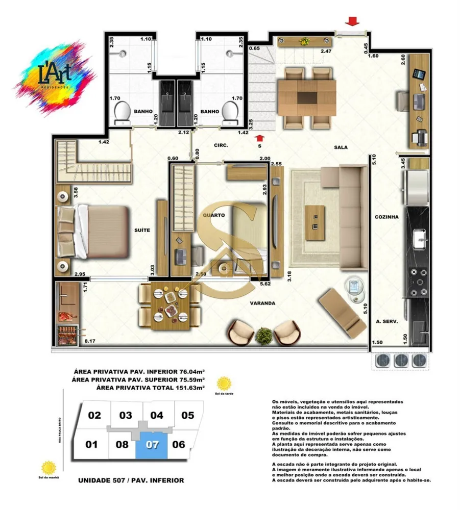 Cobertura, 2 quartos, 164 m² - Foto 77