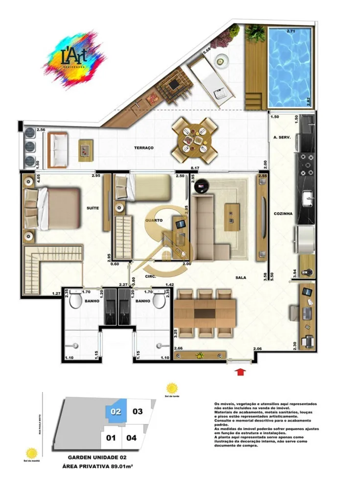 Cobertura, 2 quartos, 164 m² - Foto 65