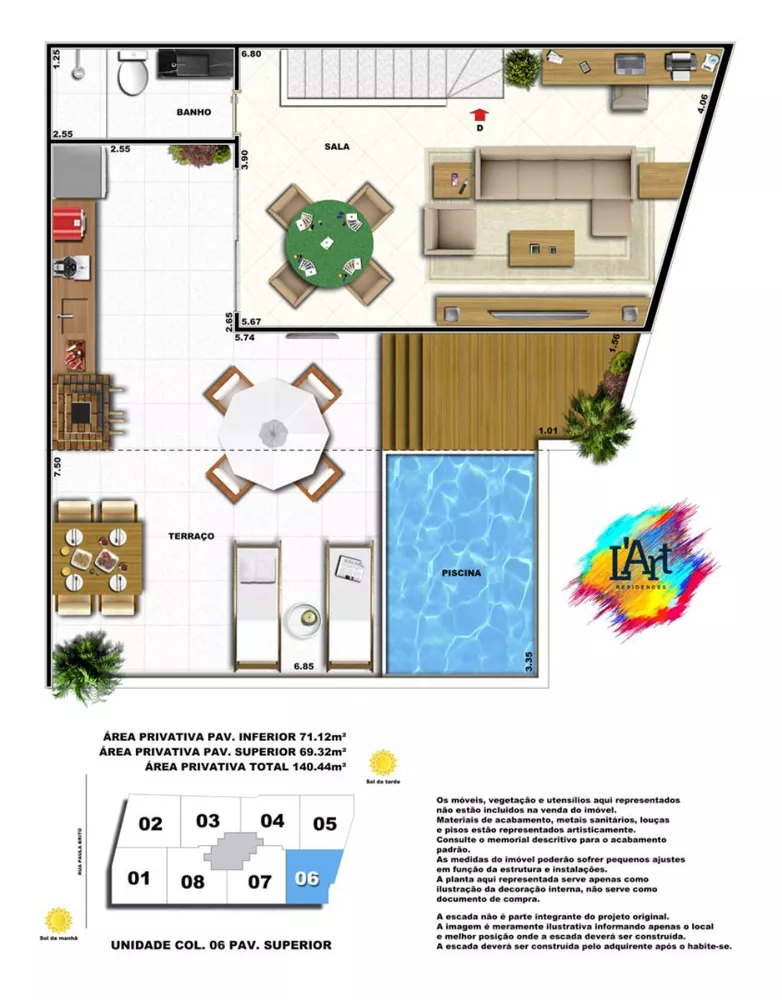 Cobertura, 2 quartos, 164 m² - Foto 30