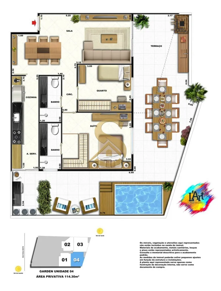 Cobertura, 2 quartos, 164 m² - Foto 67