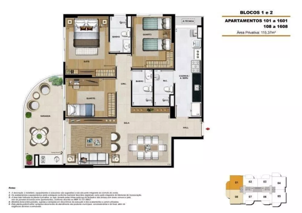 Cobertura, 4 quartos, 247 m² - Foto 34