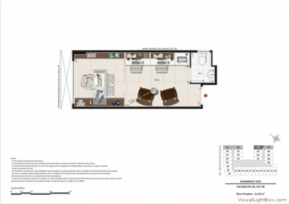 Sala-Conjunto, 18 m² - Foto 19