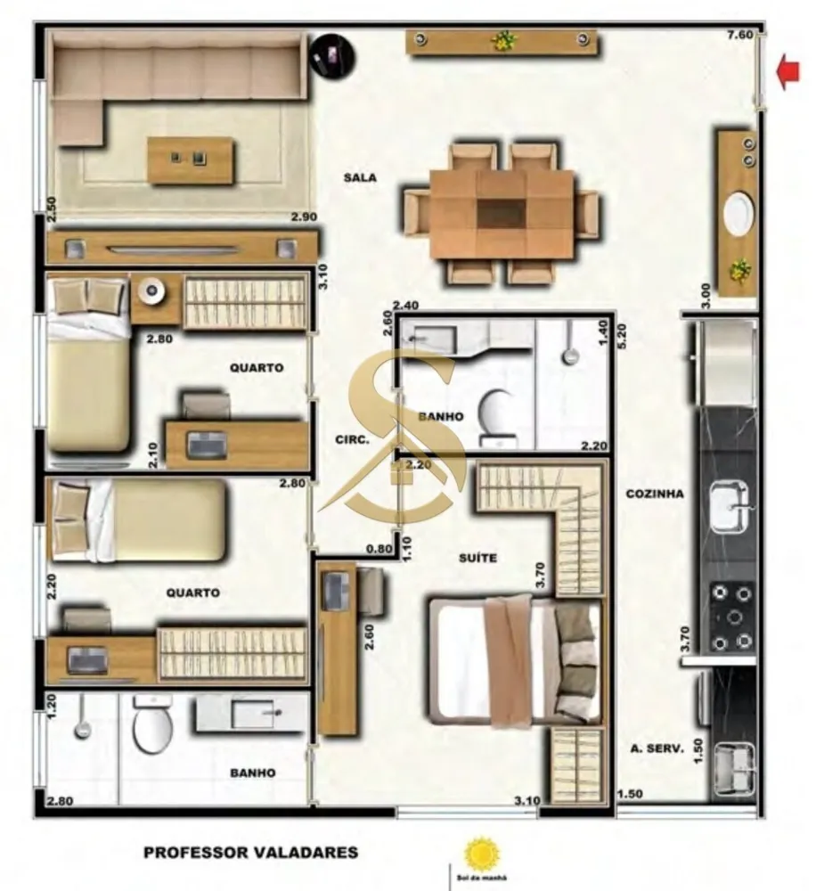 Cobertura, 3 quartos, 133 m² - Foto 91