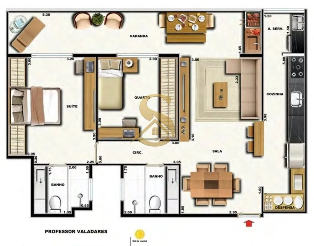 Cobertura, 3 quartos, 133 m² - Foto 117