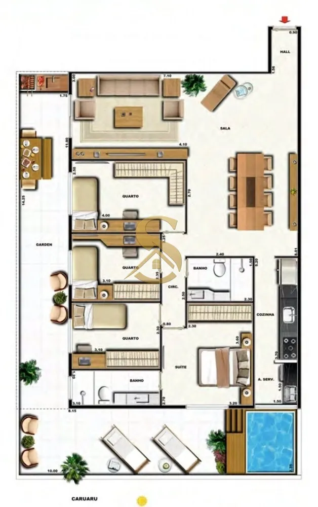 Cobertura, 3 quartos, 133 m² - Foto 101