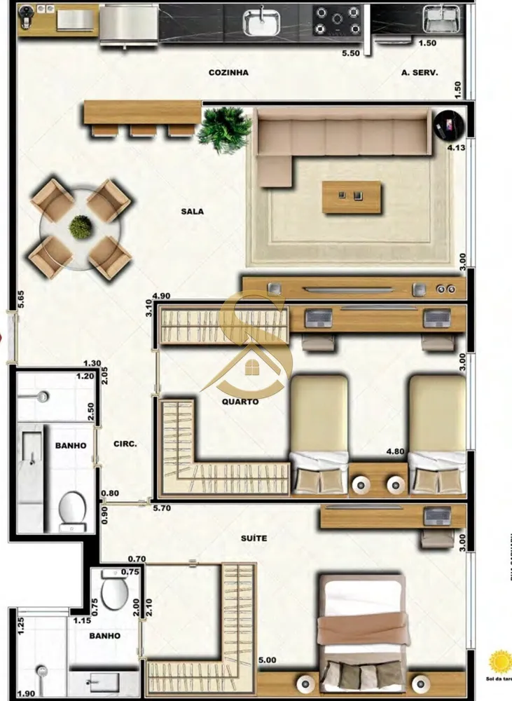 Cobertura, 3 quartos, 133 m² - Foto 71