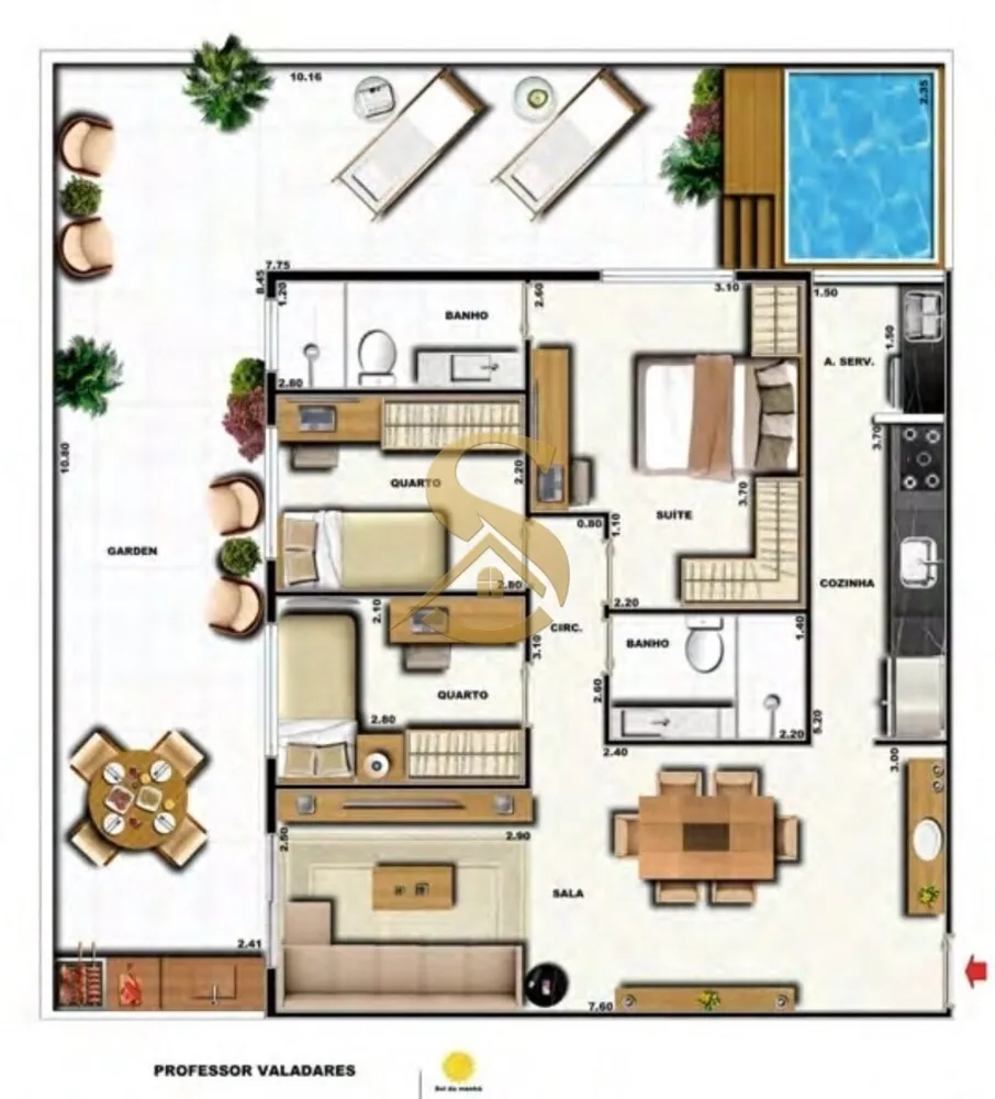 Cobertura, 3 quartos, 133 m² - Foto 44