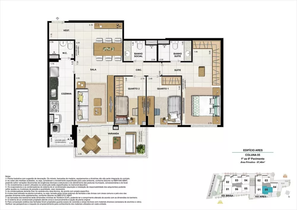 Apartamento, 3 quartos, 90 m² - Foto 15