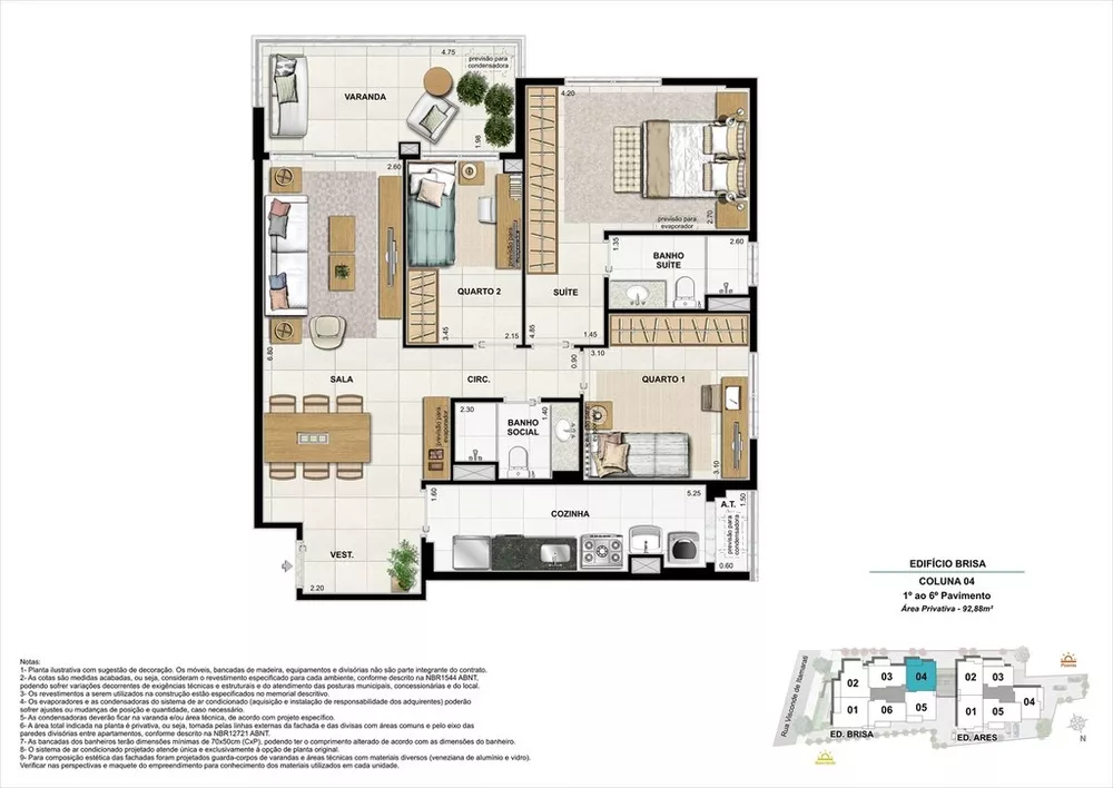 Apartamento, 3 quartos, 90 m² - Foto 5
