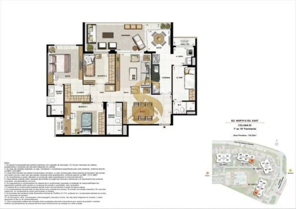 Apartamento, 3 quartos, 121 m² - Foto 39