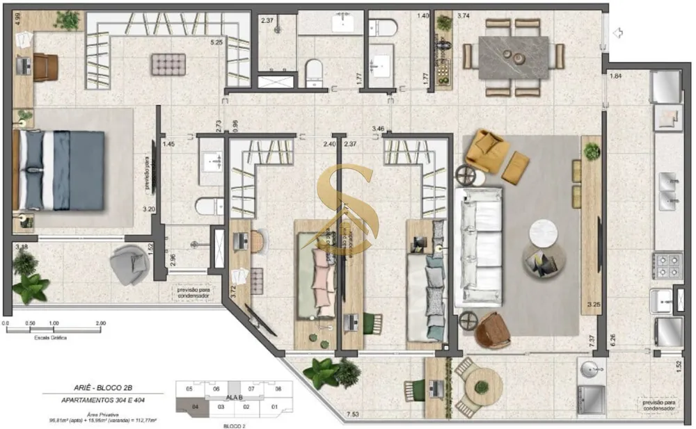 Apartamento, 2 quartos, 70 m² - Foto 78