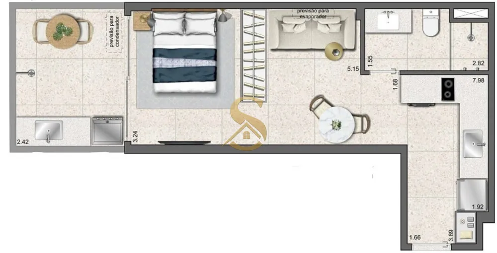 Apartamento, 2 quartos, 70 m² - Foto 68