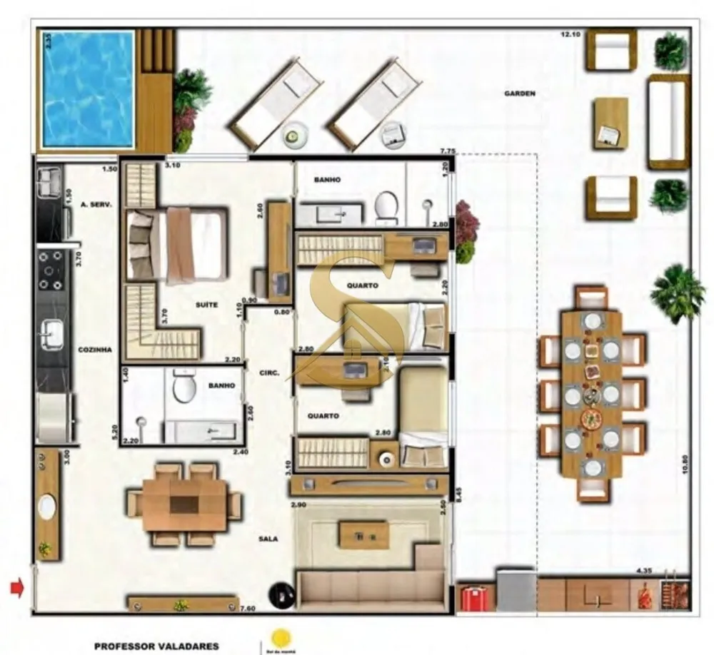 Apartamento, 3 quartos, 164 m² - Foto 48