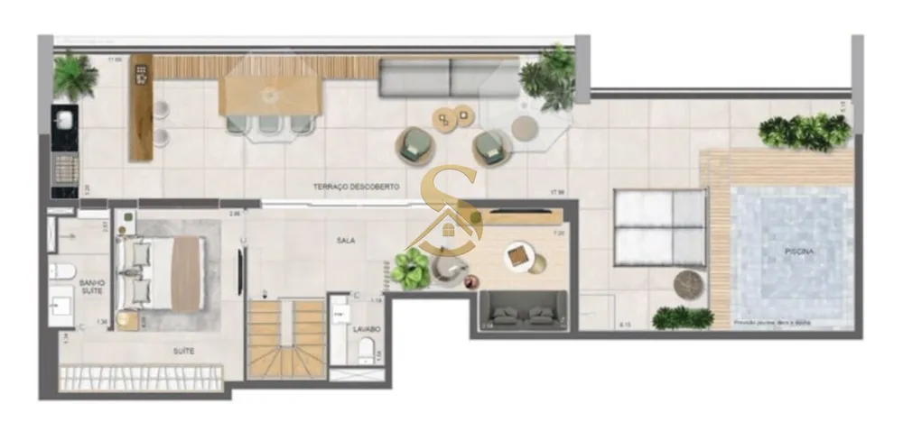 Cobertura, 3 quartos, 238 m² - Foto 124