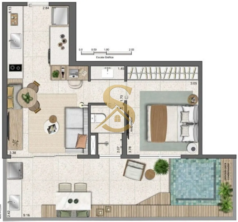 Apartamento, 3 quartos, 96 m² - Foto 71