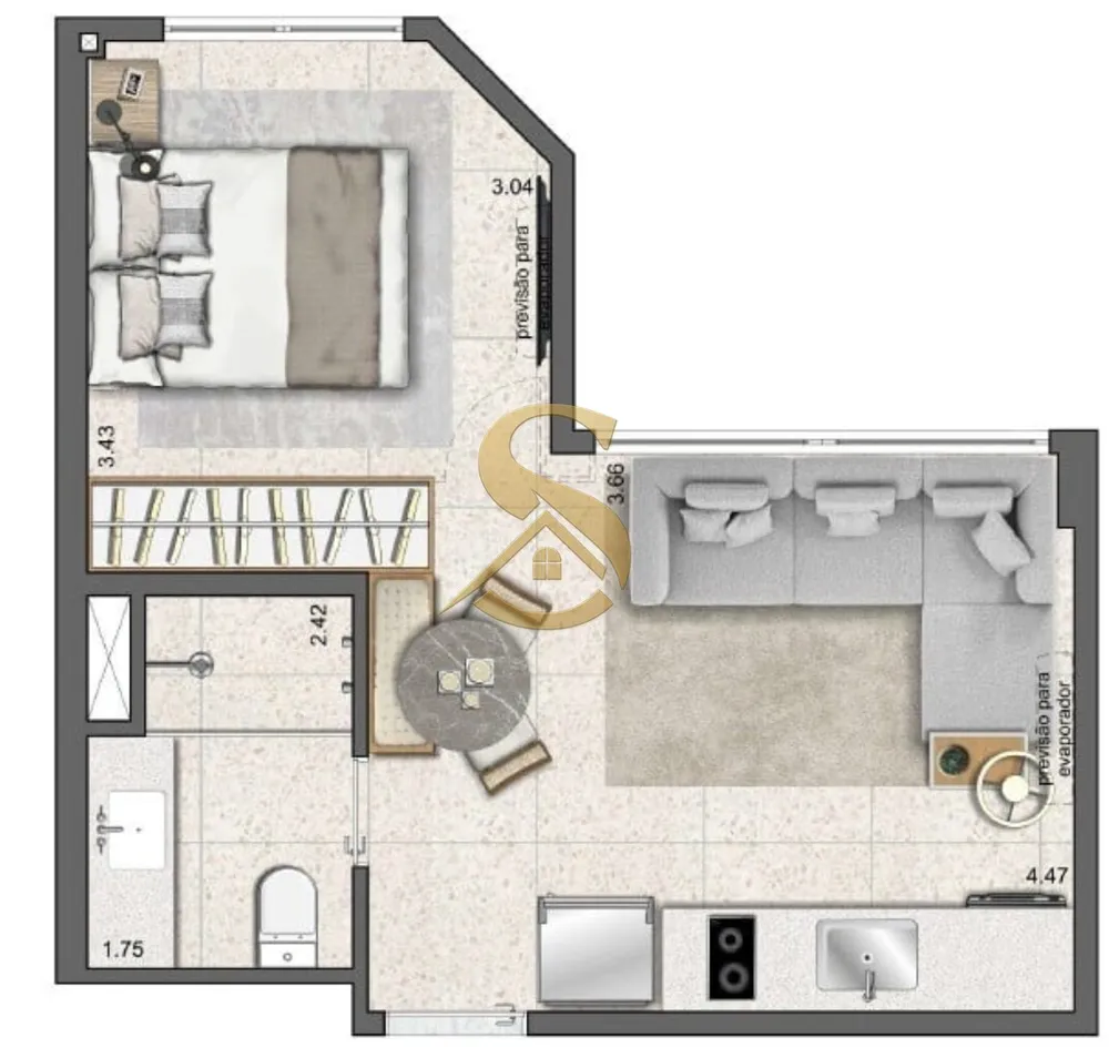 Apartamento, 3 quartos, 96 m² - Foto 69