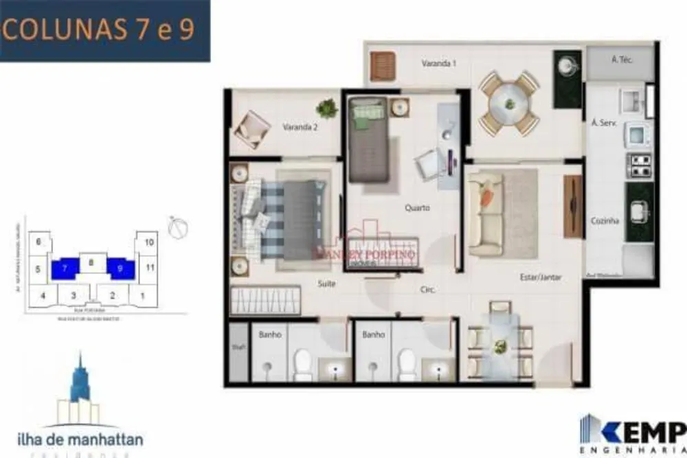 Loja-Salão, 55 m² - Foto 7