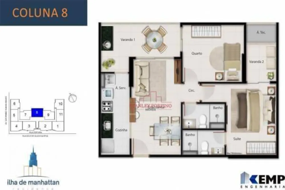 Loja-Salão, 55 m² - Foto 8