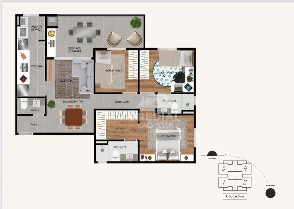 Apartamento, 3 quartos, 90 m² - Foto 6