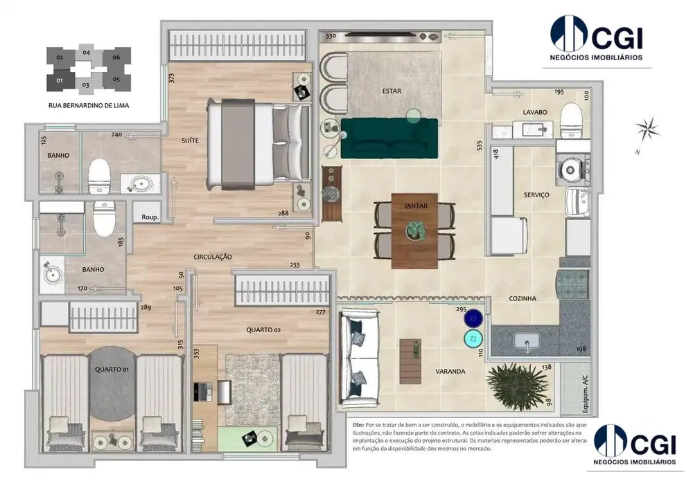 Apartamento, 3 quartos, 85 m² - Foto 5