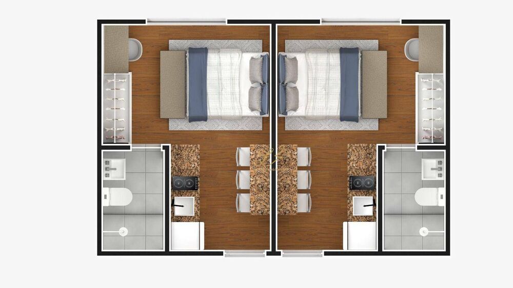Kitnet e Studio à venda com 1 quarto, 17m² - Foto 1