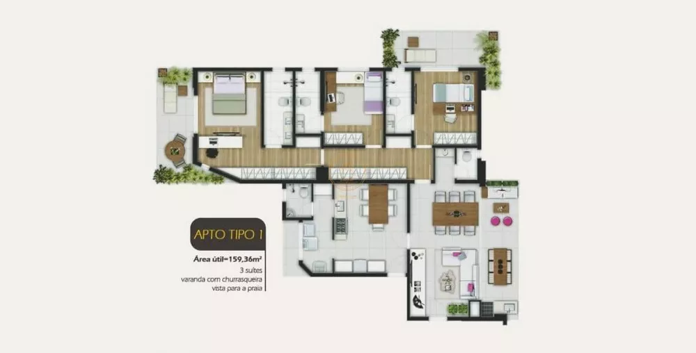 Apartamento, 3 quartos, 141 m² - Foto 13