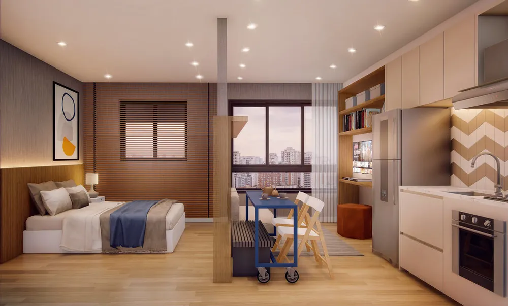 Apartamento, 1 quarto, 25 m² - Foto 3
