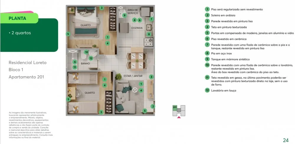 Apartamento, 2 quartos, 41 m² - Foto 10