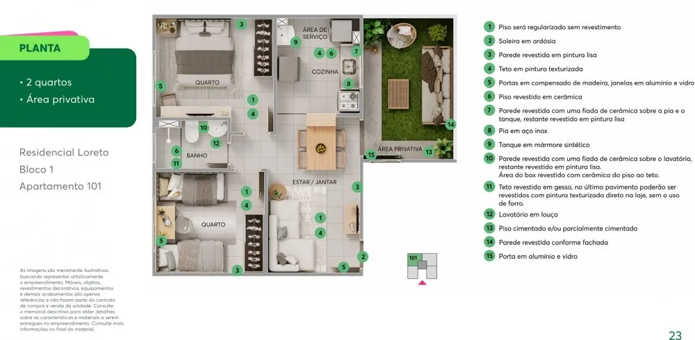 Apartamento, 2 quartos, 41 m² - Foto 13