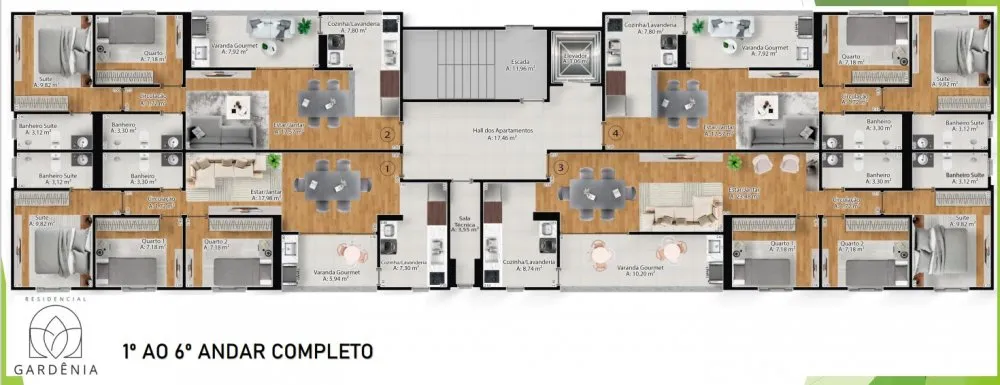 Apartamento, 2 quartos, 62 m² - Foto 10