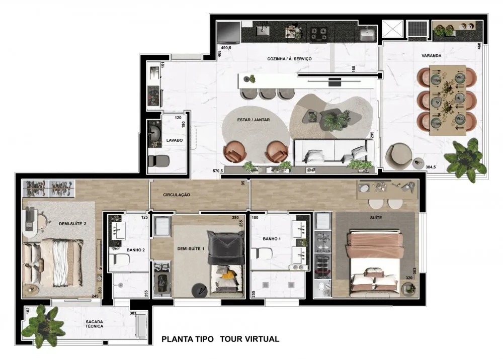 Apartamento, 3 quartos, 104 m² - Foto 16