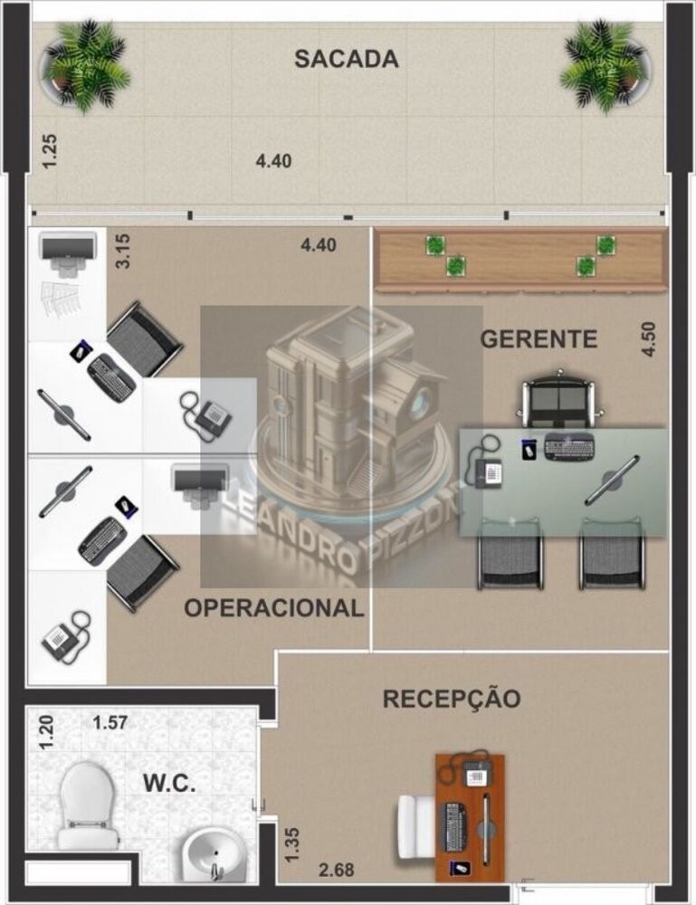 Conjunto Comercial-Sala à venda, 36m² - Foto 3