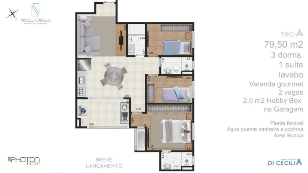 Apartamento, 2 quartos, 66 m² - Foto 14