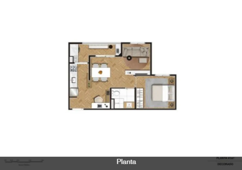 Apartamento, 2 quartos, 44 m² - Foto 14