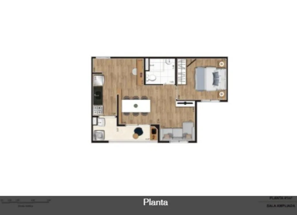 Apartamento, 2 quartos, 44 m² - Foto 15