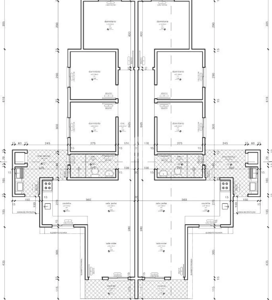 Casa, 3 quartos, 80 m² - Foto 1