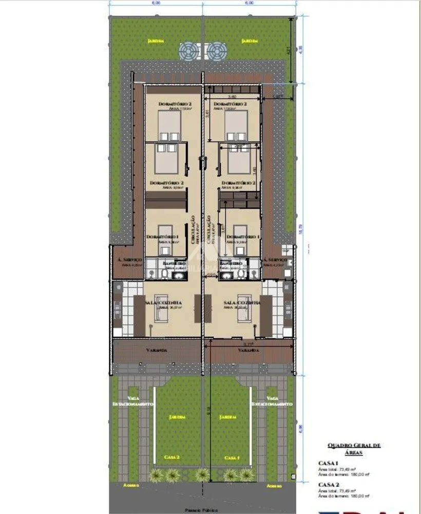Casa, 3 quartos, 85 m² - Foto 9