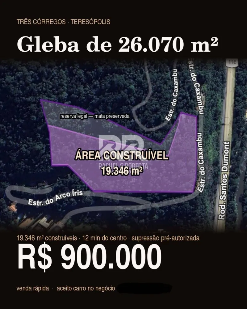 Terreno, 3 hectares - Foto 1