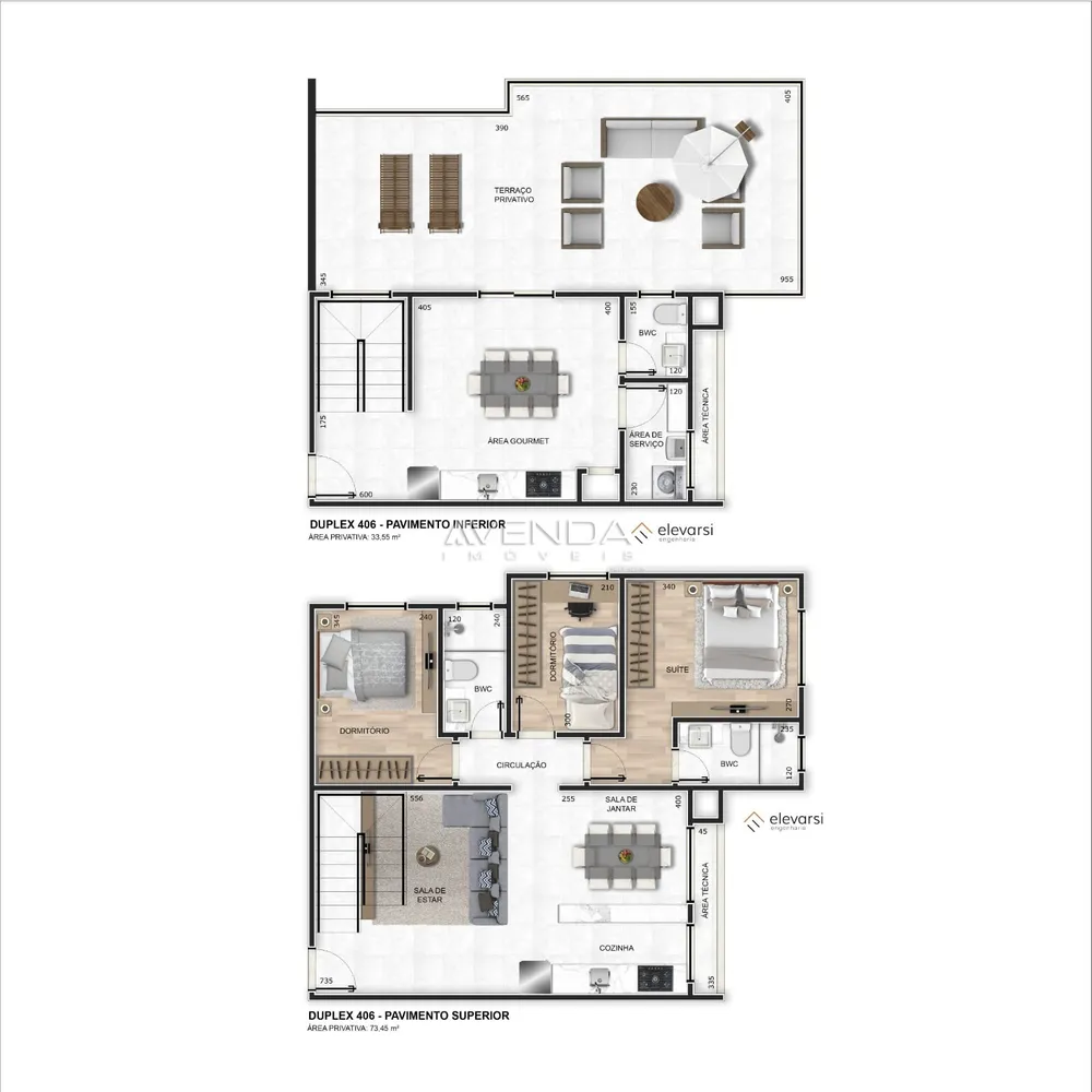 Apartamento, 2 quartos, 59 m² - Foto 8