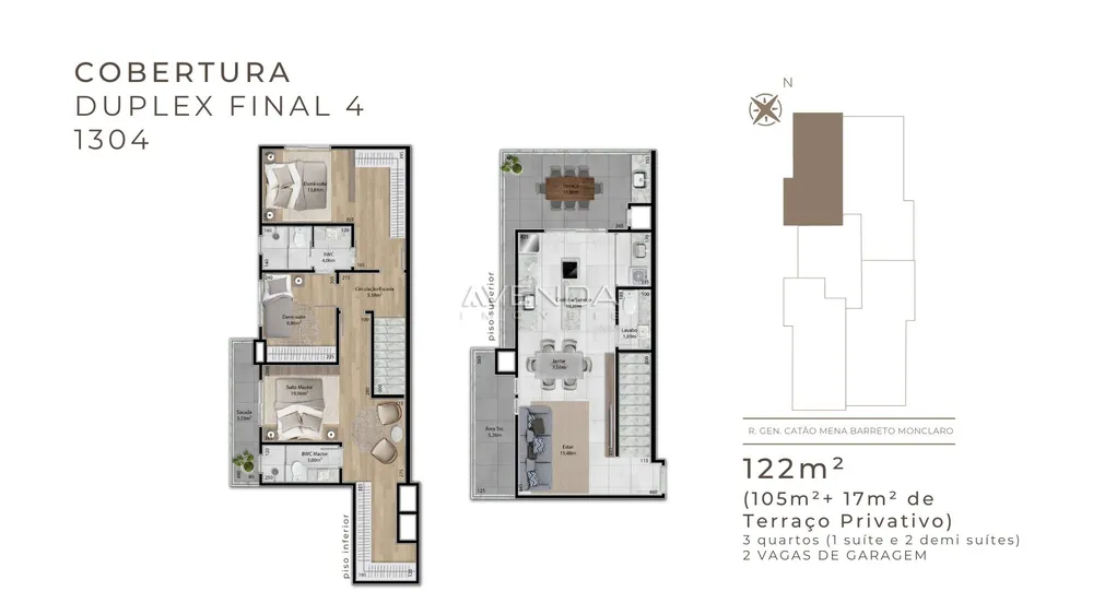 Apartamento, 2 quartos, 58 m² - Foto 1