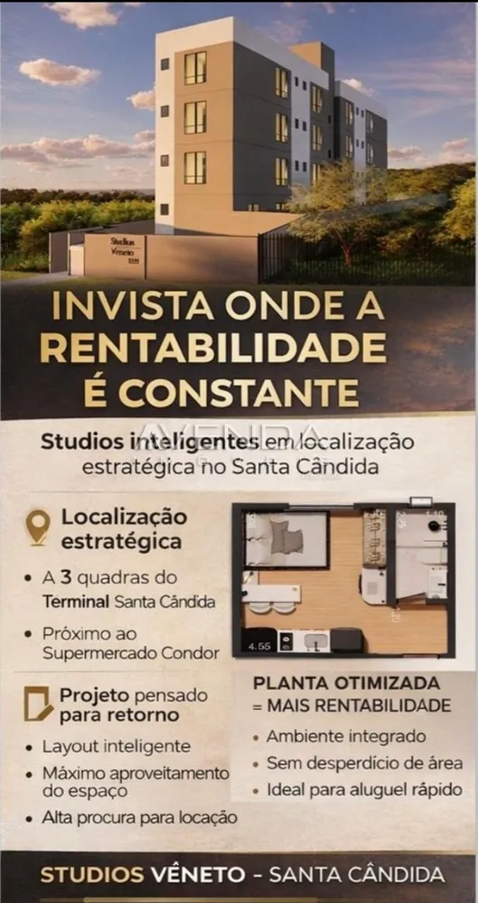Apartamento, 18 m² - Foto 9