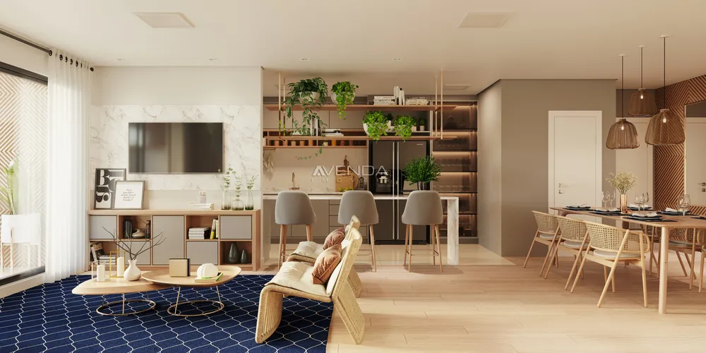 Apartamento, 3 quartos, 102 m² - Foto 1