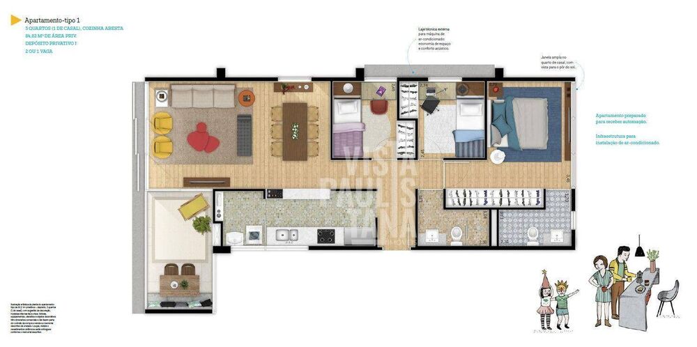 Apartamento, 3 quartos, 85 m² - Foto 6