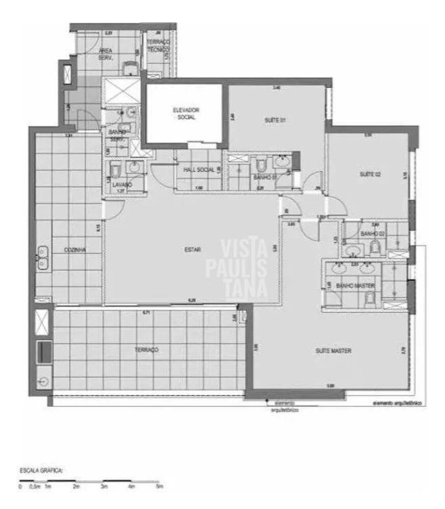Apartamento, 3 quartos, 149 m² - Foto 1