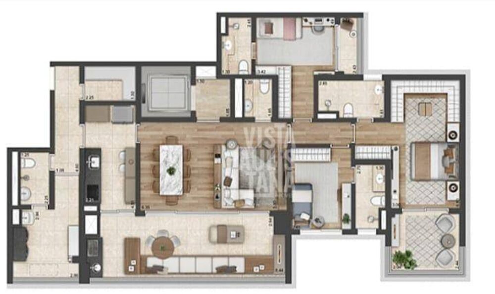 Apartamento, 3 quartos, 174 m² - Foto 26