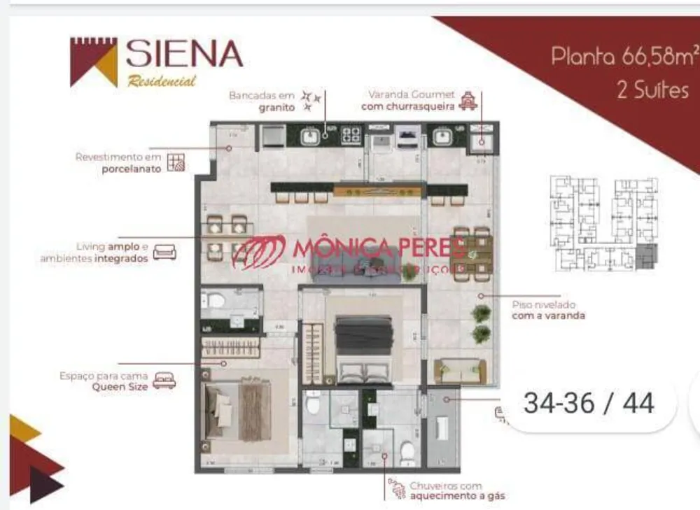 Apartamento, 2 quartos, 76 m² - Foto 6